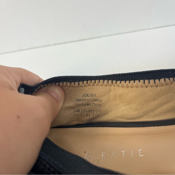 Kelly & Katie Navy Blue Flats Women’s 10 - Picture 8 of 9